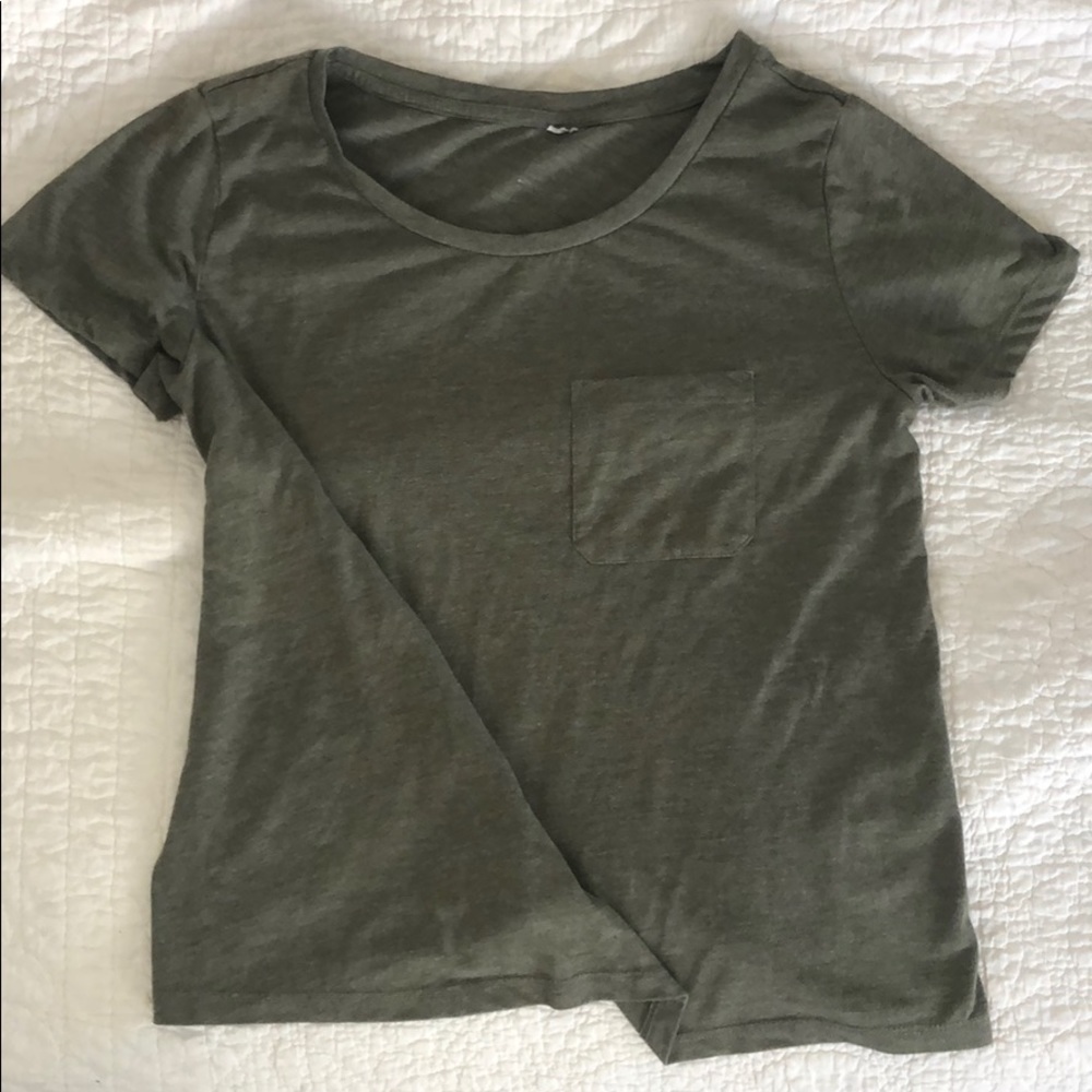 Army Green Casual T